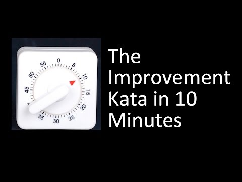 The Improvement Kata in 10 Minutes