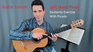 Left Hand Pinky Agility Exercises Using Picado