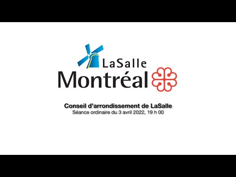 2023-04-03 Conseil d'arrondissement de LaSalle, lundi 3 avril, 19 h 00