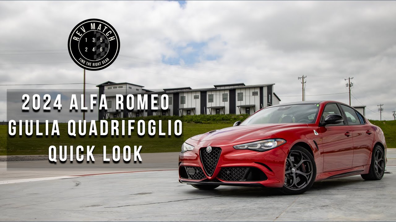 2024 Alfa Romeo Giulia Quadrifoglio Quick Look - YouTube
