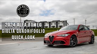 2024 Alfa Romeo Giulia Quadrifoglio Quick Look screenshot 5