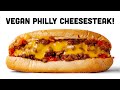 VEGAN PHILLY CHEESESTEAK! 2 Ways! Plus Vegan Cheez Whiz!