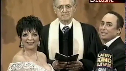 LIZA MINNELLI & DAVID GEST - LARRY KING LIVE, 2002...
