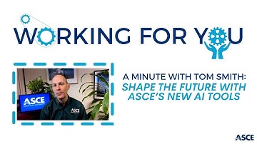 Shape the future with ASCEs new AI tools