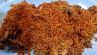 RESEP AYAM GORENG | REMPAH | KELAPA. 