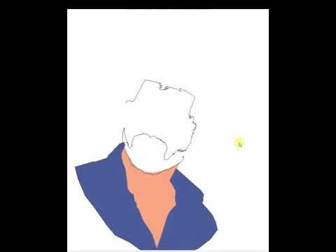 How to draw Vijay Deverakonda 😎 face with 3 line of python code #shorts ...