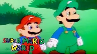 Super Mario World | A LITTLE LEARNING | Super Mario Brothers | Cartoons For Kids image