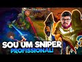 ACERTEI só BALA na cabeça COM O JHIN! JOGANDO de ADC na SOLOQ!