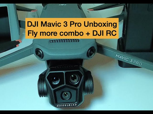 DJI Mavic 3 Pro Drone with Fly More Combo & DJI