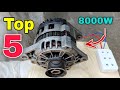 Top 5 diy inventions - 220v generators - free electricity new 2021