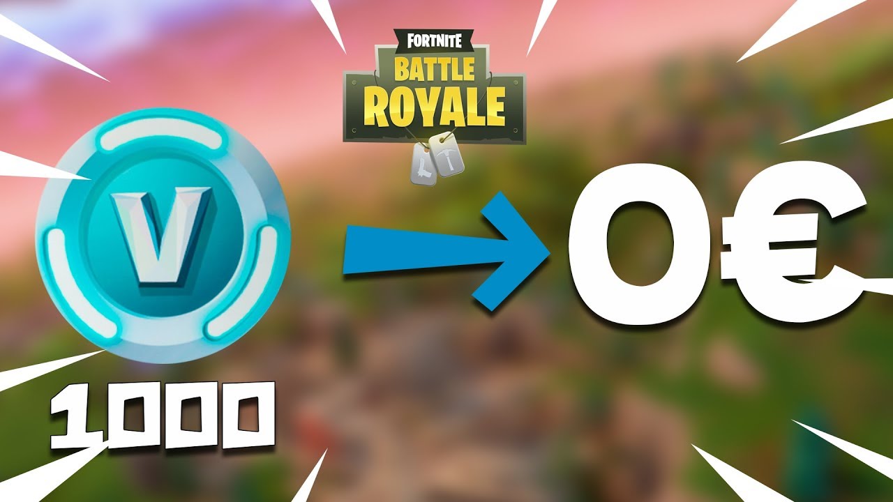 AVOIR DES V-BUCKS GRATUITEMENT & LÉGALEMENT SUR FORTNITE ! - YouTube