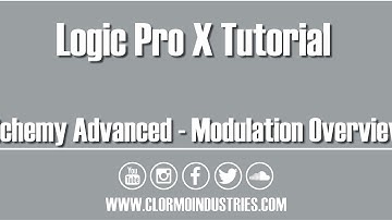 Alchemy Modulation Overview (Logic Pro Tutorial)