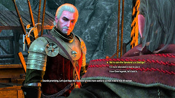 The Witcher 3 - Battle Preparations: Avallac