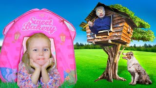 Max And Sofi Learns How To Build A Treehouse | Kids Videos