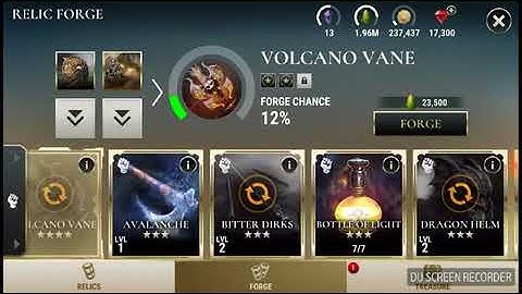 Dawn of Titans , My worst forge 4star relic, but One-time effort