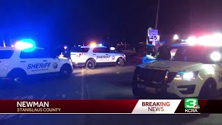 Newman officer blue alert suspect vehicle found