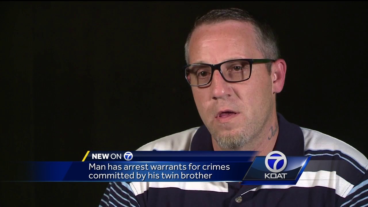 Man claims his identical twin is using his name to commit crimes - YouTube
