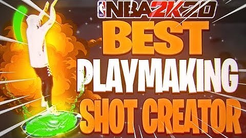 BEST PLAYMAKING SHOT CREATOR BUILD IN  NBA 2K20
