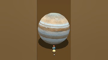 Bouncing Planets 🌍🪐 | See How Huge They Really Are in 3D!