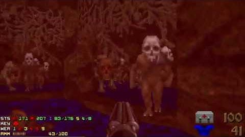 Doom 2 Avactor Level 3 UV with 101% in 38:04