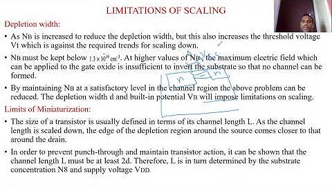 LIMITATIONS  OF SCALING