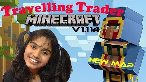 Minecraft New Map Travelling Trader | Complete Playthrough