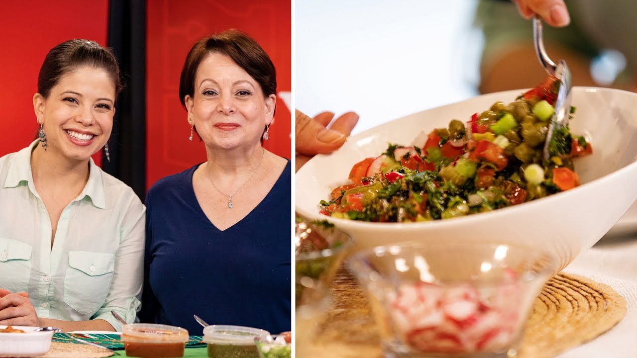 Mexican Mother Daughter Duo Show Off Take Home Salsa - 