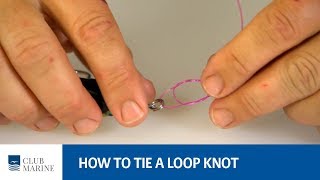 How to tie a loop knot - fishing tip with Paul Worsteling | Club Marine screenshot 4