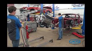 1967 Ford Mustang Engine Install