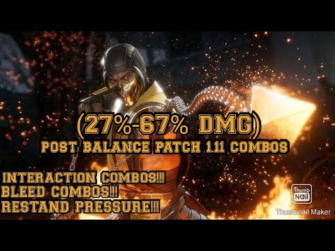 "THE FIERY NINJA" Mk11 Scorpion High Damage Combo Video