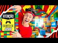 FIZ UM QUARTO GAMER SECRETO DE LEGO! image