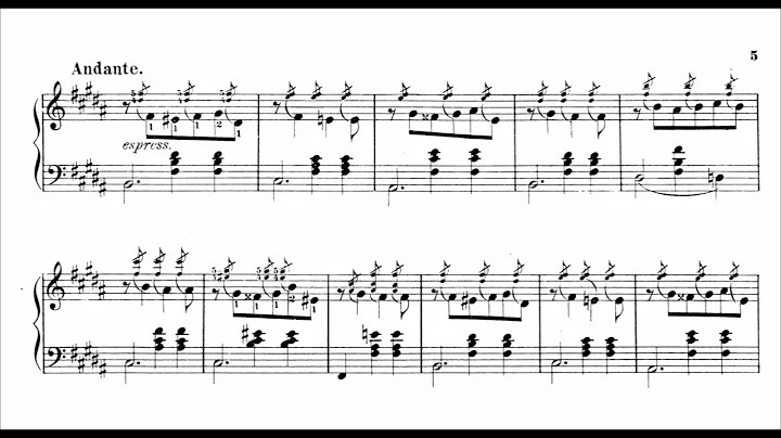 Louis Marek: Valse mlodique in B minor