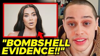 Pete Davidson Drops BOMBSHELL EVIDENCE On Kim Kardashian's HORRIF*C A3