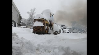 Antique loader moving snow by Abrams Excavating 531 views 2 years ago 7 minutes, 4 seconds