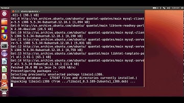 Beginners MYSQL Database Tutorial # How to install MySQL on Ubuntu/Debian Linux