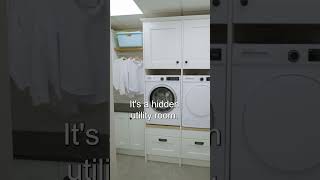 You Won’t Believe What’s Behind This Cupboard Door... A Hidden Utility Room!