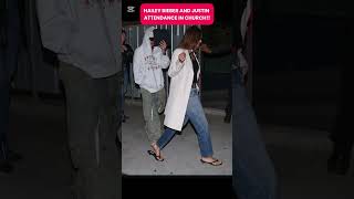 hailey Bieber and Justin in church #shorts