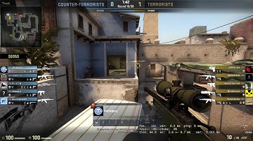 CSGO - AWP Ace Mirage B Site Hold