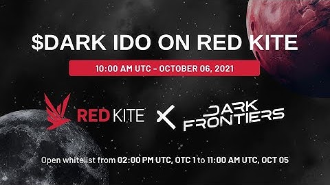 $DARK Community Pool on the Red Kite launchpad!