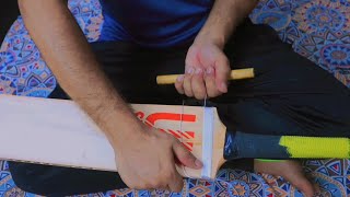 How To Do Professional Bandage On Cricket Bat