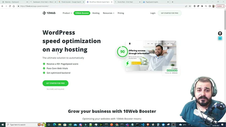 Optimize Your Blogging Website in Minutes with 10Web Booster!