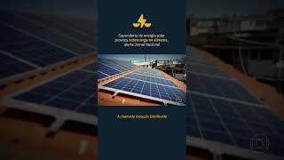 Excesso de energia solar pressiona o sistema elétrico