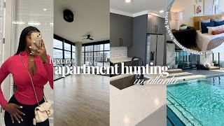LUXURY APARTMENT HUNTING IN ATLANTA | High Rise Tours, Price Breakdown, Amenities, & More | Kelsey K