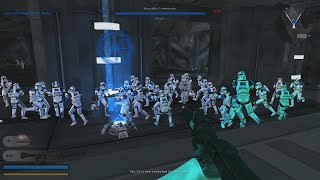 Star Wars Battlefront 2 Polis Massa Medical Facility Uber Conquest Ai Battle