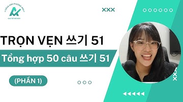 Chữa tổng hợp 50 câu 쓰기 51 TOPIK II  - Trọn vẹn 쓰기 51 xem là làm được bài !