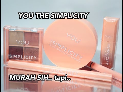 review & tutorial makeup menggunakan Y.O.U the simplicity krn banyaknya request kalian... btw ini ak. 