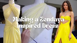 My Favorite Dress Ive Ever Made Making A Zendaya Inspired Dress