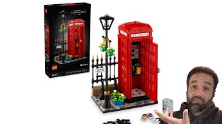 LEGO Ideas Red London Telephone Box 21347 reveal, thoughts, & questions!