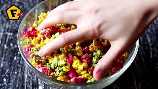 ✶ ЦВЕТНОЙ ПОПКОРН в домашних условиях ✶ ✶ ЦВЕТНОЙ ПОПКОРН в домашних условиях ✶