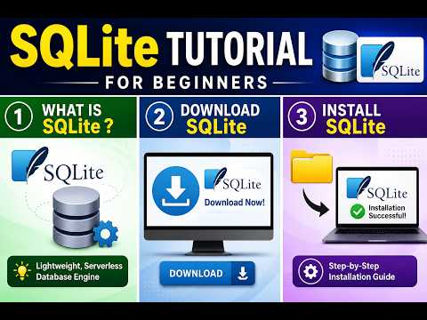 Download & Install SQLite Database